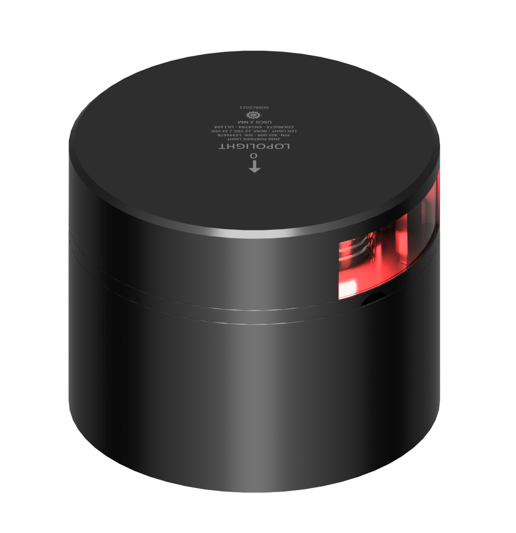 3nm 112,5° Red, Port, black anodized 3nm 112,5° Red, Port, black anodized